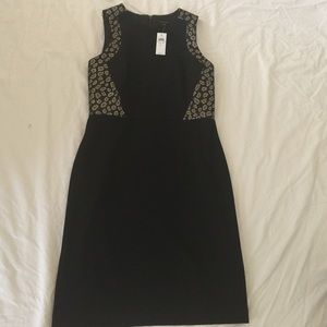 Evening dress, sleeveless, black, brand new