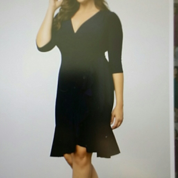 Kiyonna Whimsy Wrap Dress