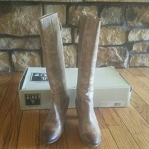 Frye Steffi Back Zip Tall Boots