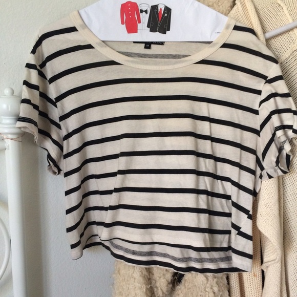 Truly madly deeply crop tee