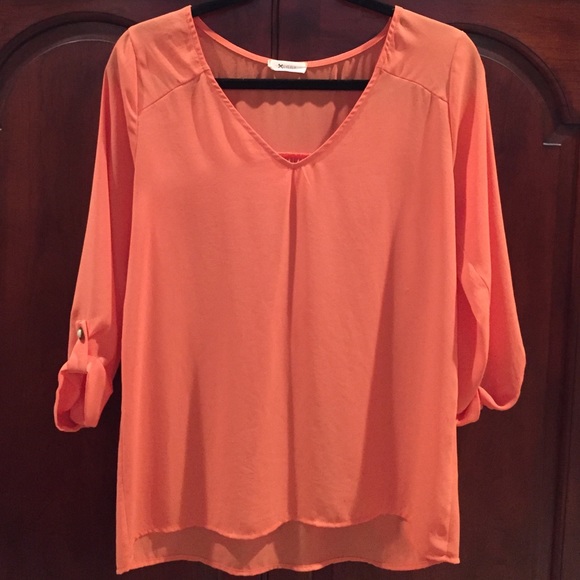 Orange Everly top. Size medium.