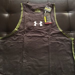 Under Armour heat gear charged cotton fitted tank