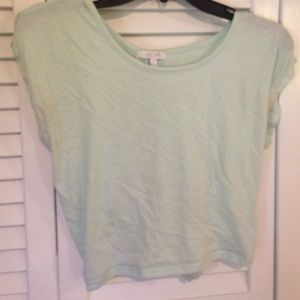 Mint open back top