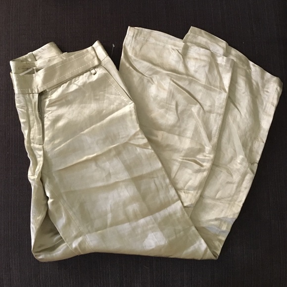 Gold shimmer pants