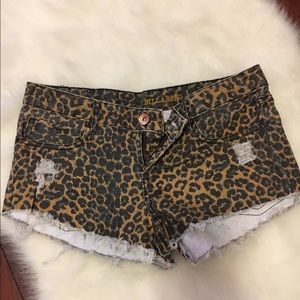 Leopard Billabong Shorts