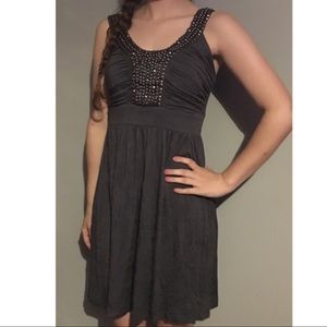 Gray Soprano beaded dress