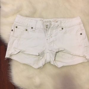 White Shorts