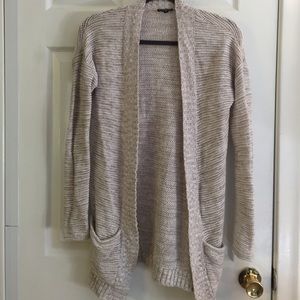 Long cream colored sweater