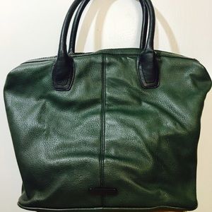 Steve Madden dark green handbag