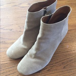Suede Booties