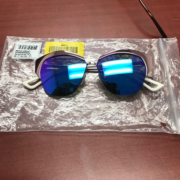 Christian Dior Mirrored Sunglasses I24TE Pink