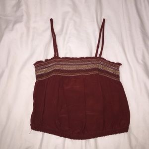 Burnt Orange Urban Crop Top