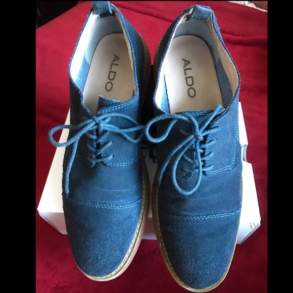 Sued Navy Aldo Men's Dress Shoes