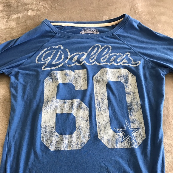 Dallas cowboys 3/4 sleeve shirt