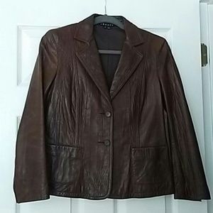 Theory leather jacket