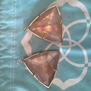 Kendra Scott Nikki earrings Brown mother of pearl