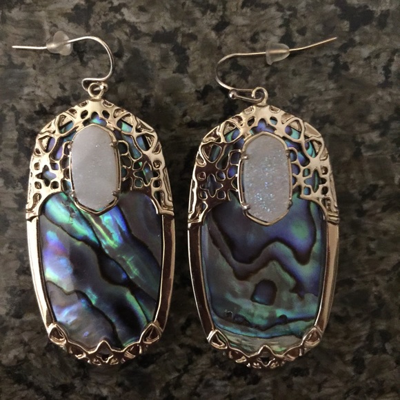 Kendra Scott Abalone Cage Drusy