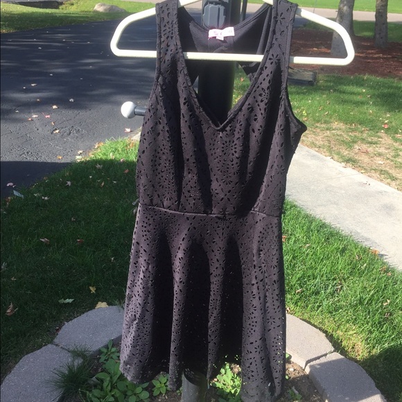 Black candies dress
