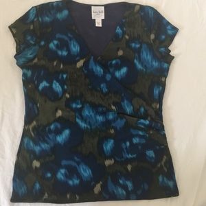 Blue, multicolor Blouse/top by Kate Hill