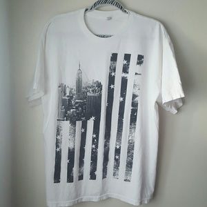 Men's USA skyscraper Tee