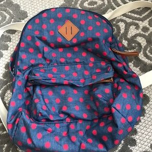 Madden girl polka dot back pack