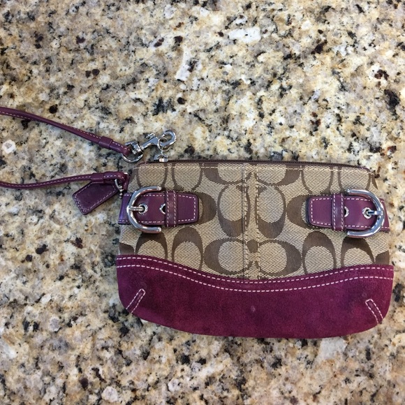 Coach wristlet