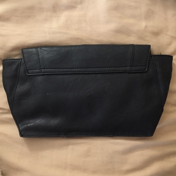 Black Guess Clutch with silver studs - Picture 2 of 4