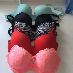 Vs pink 32C bra bundle