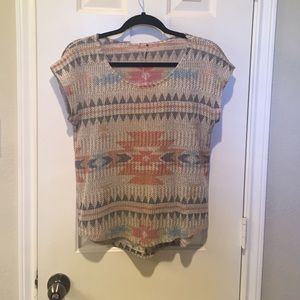 Tribal Knit Top