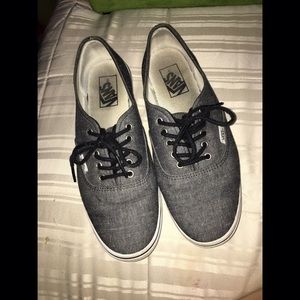 Dark Gray Vans