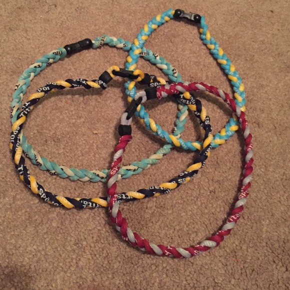 Titanium sports necklace bundle