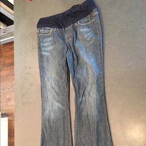Maternity boot cut jeans