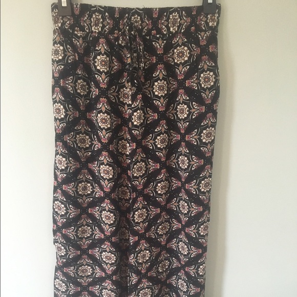 Patterned Parachute Pants - Picture 2 of 2