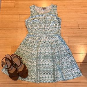 Forever 21 Ornate Print Dress