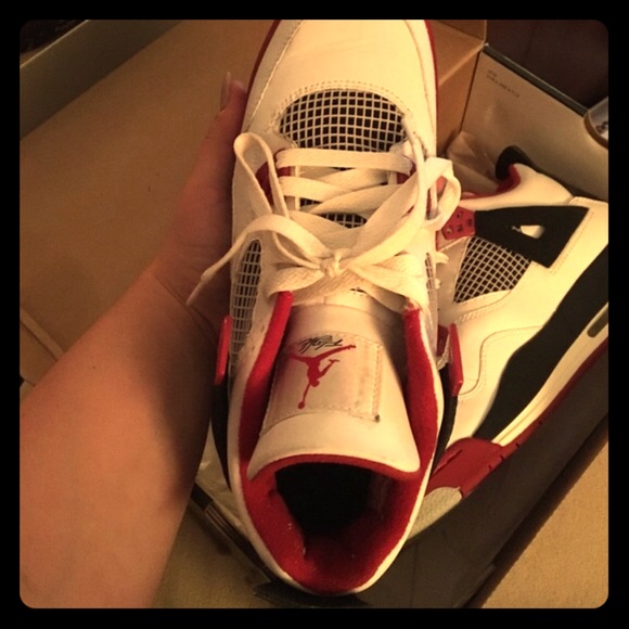 Air Jordan 4 Retro white/red/black 2006 Spike Lee