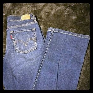 Womens Levis 512 bootcut jeans