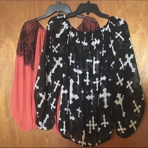Two beautiful blouses by Emma Rose