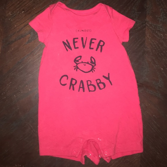 (Almost) Never Crabby one piece
