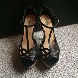 Size 10 strappy heels