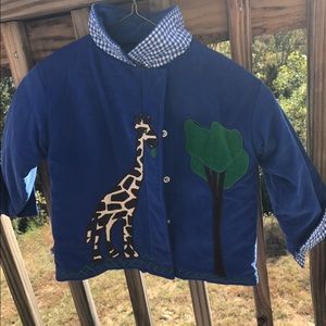 Coco Bonbons 2T corduroy quilted jacket