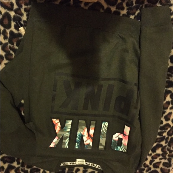 Pink tropical sweater :)