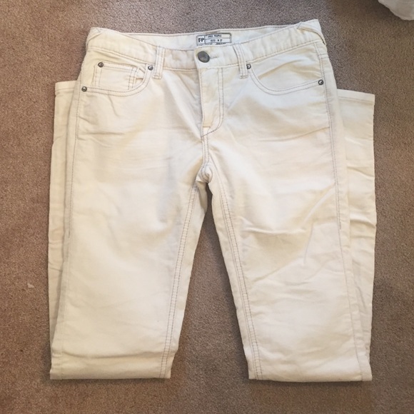 Free People corduroy skinnies