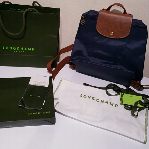 Longchamp Le Pliage Nylon packable backpack purse