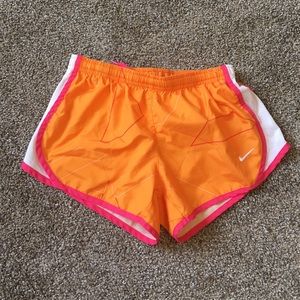 Orange Nike Shorts