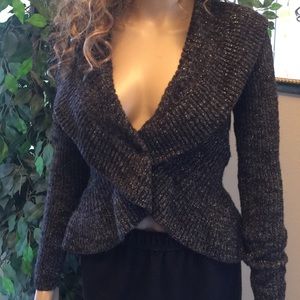 Black & gray Sweater sz xsml