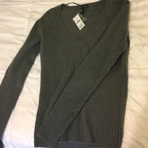 Long Sleeve Gray Sweater