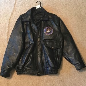 Marine Corps Leather Jacket