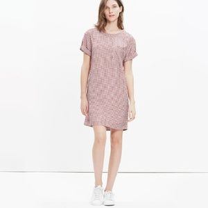 NWT Madewell dress, XS Red and White gingham