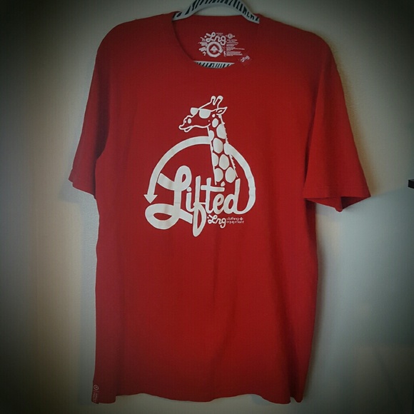 Men's Lifted Research Group Giraffe Tee