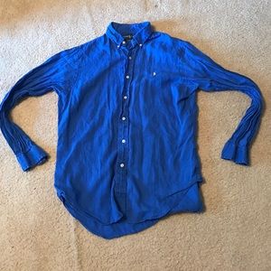 Blue Ralph Lauren Button Down